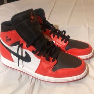 Rare Men’s Nike JORDAN 1’s Sz 13.  SF Giants Color